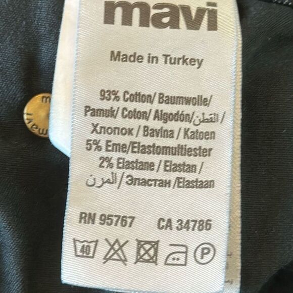 Mavi Jeans Matt Relaxed Straight Jeans size W35 L34 Made in Turkey Stretch - Picture 8 of 12